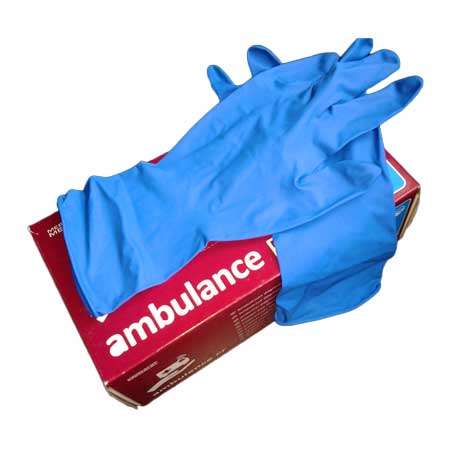 Перчатки латексные Ambulance
