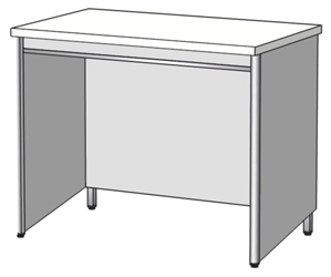 Стол лабораторный СЛ-1 (750x600x800)